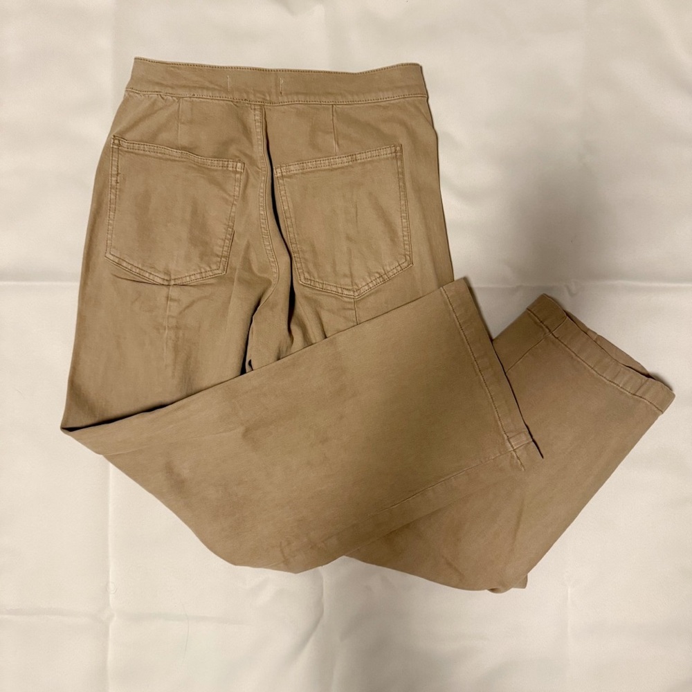 Madewell The Emmett Wide-Leg Crop Pant: Welt Pocket Edition - Picture 5 of 7